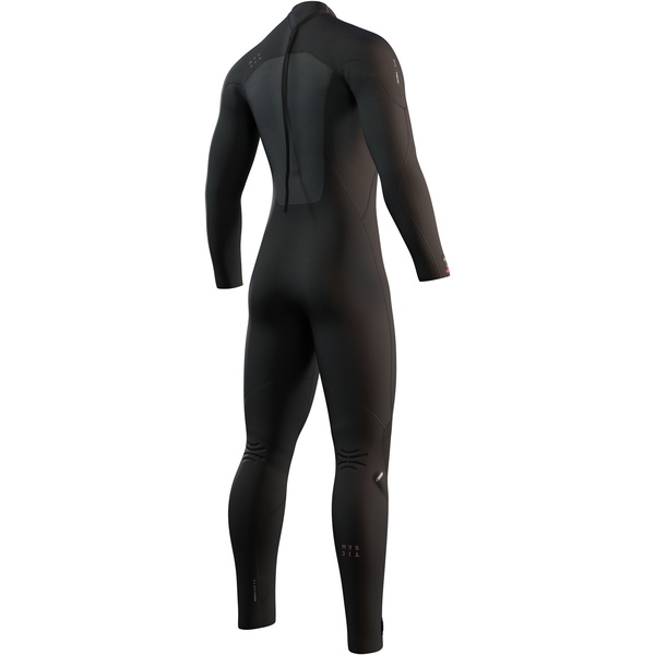 2026 Mystic Heren Majestic 4/3mm Rug Ritssluiting Wetsuit 35000.230004 - Black