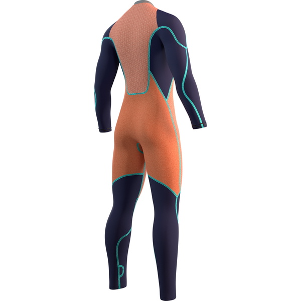 2026 Mystic Heren Majestic 5/4mm Rug Ritssluiting Wetsuit 35000.230003 - Black