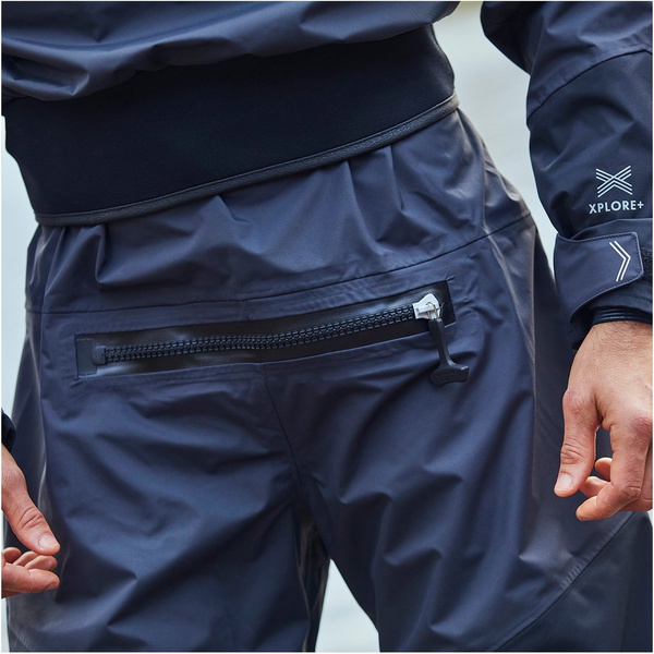 2026 Gill Verso Back Zip Droogpak & Met Rits 4805 - Graphite