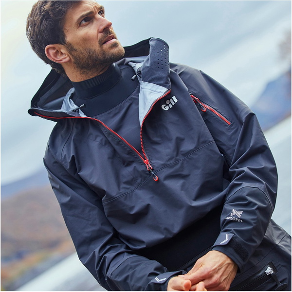 2026 Gill Verso Back Zip Droogpak & Met Rits 4805 - Graphite