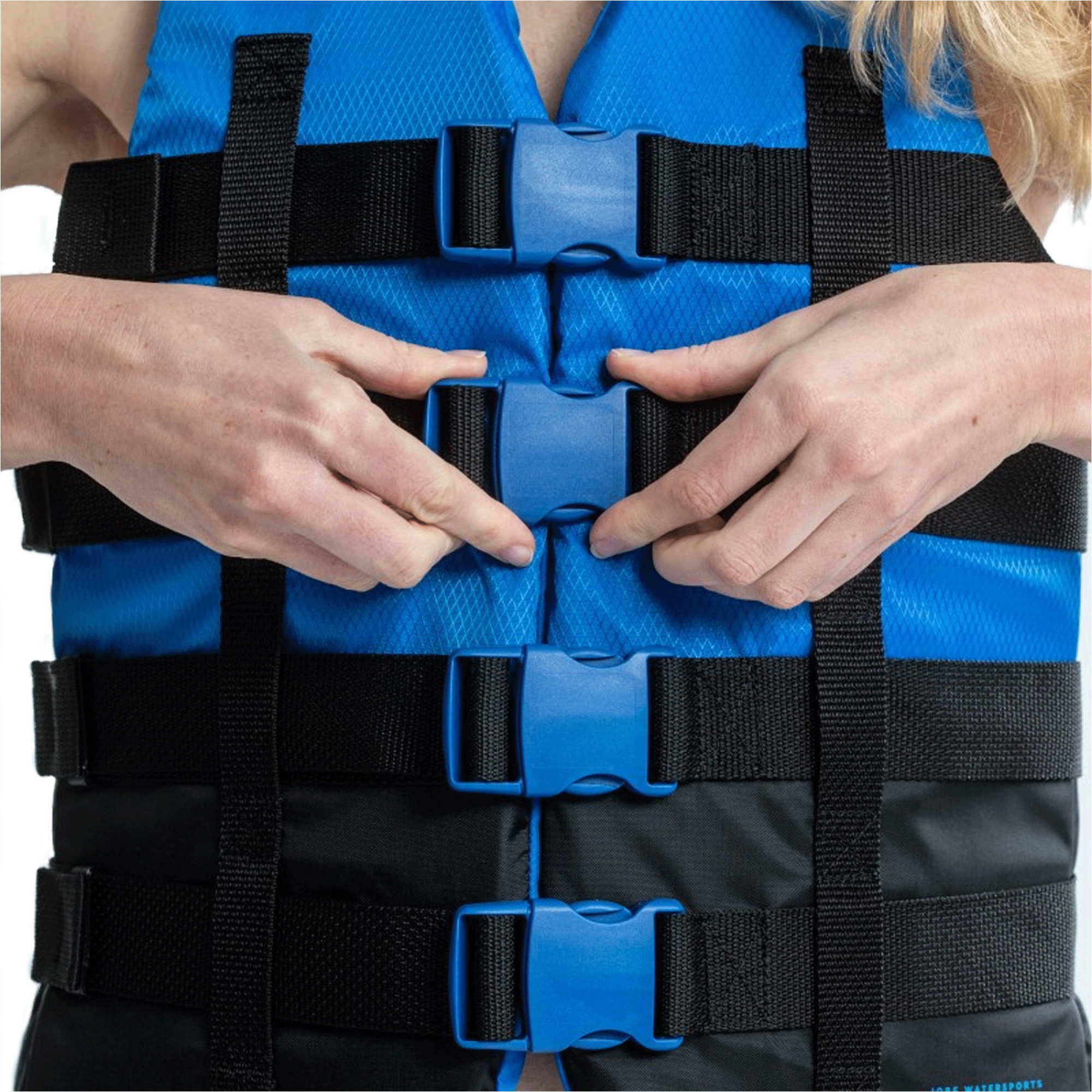2026 Jobe 4 Gesp Reddingsvest 244823004 - Blauw