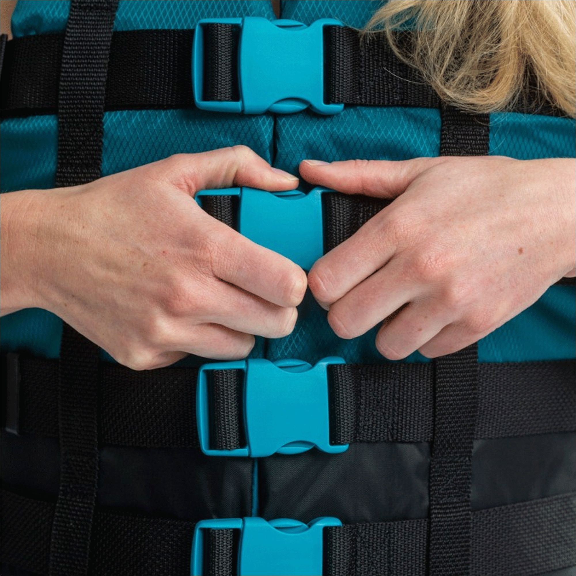 2025 Jobe 4 Gesp Reddingsvest 244823004 - Teal