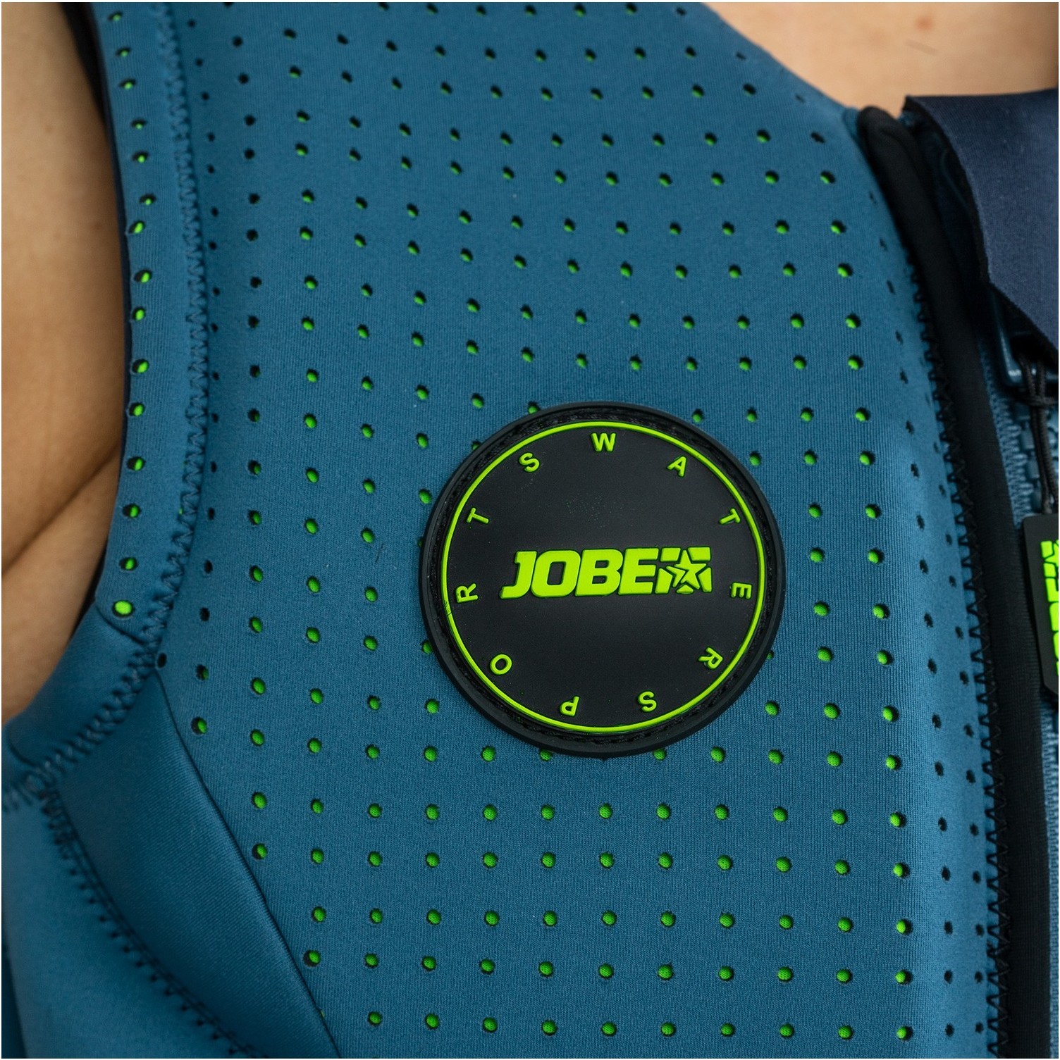 2025 Jobe Damesvest Fragment 50n 244922025 - Denimblauw