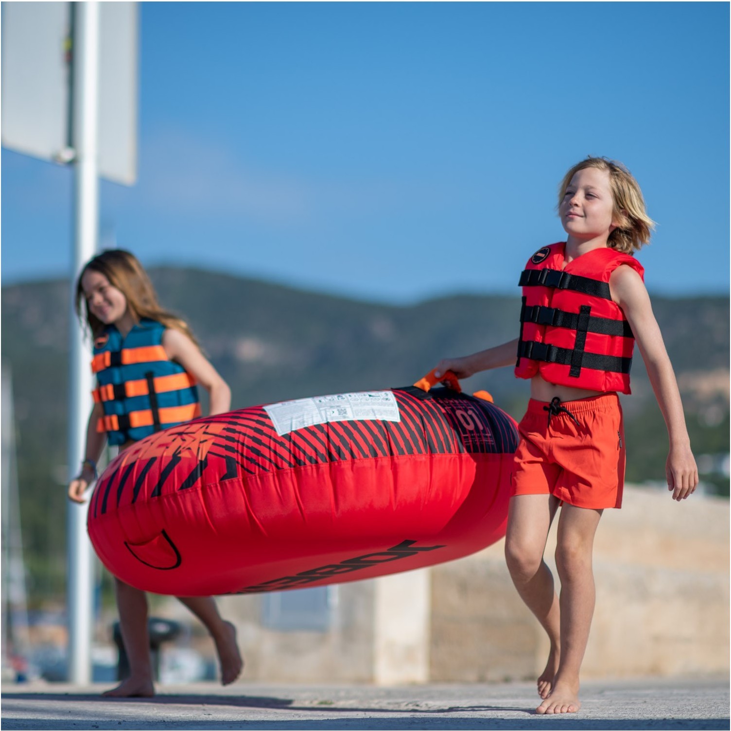 2026 Jobe Junior Nylon 50N Reddingsvest 2448230 - Red