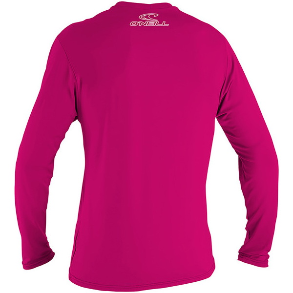 2026 O'neill Jeugd Basis Skins T-shirt Met Lange Mouwen 4341 - Watermeloen