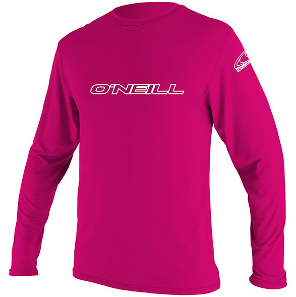 2026 O'neill Jeugd Basis Skins T-shirt Met Lange Mouwen 4341 - Watermeloen