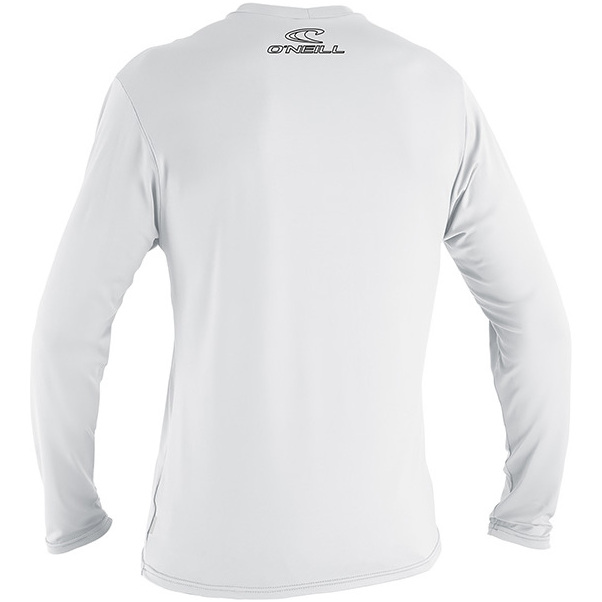2026 O'Nill Youth Basic Skins Rash Tee Met Lange Mouwen Wit 4341