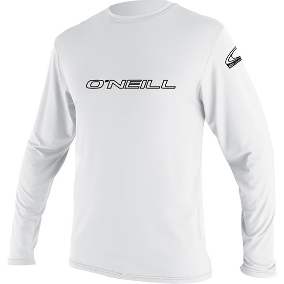 2026 O'Nill Youth Basic Skins Rash Tee Met Lange Mouwen Wit 4341