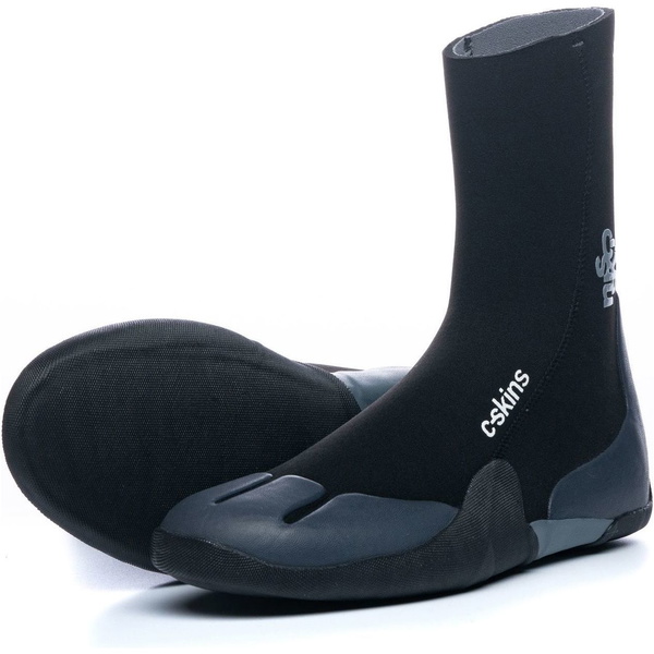 2026 C-skins Legend 5mm Ronde Teen Laarzen C-bolert - Zwart / Houtskool