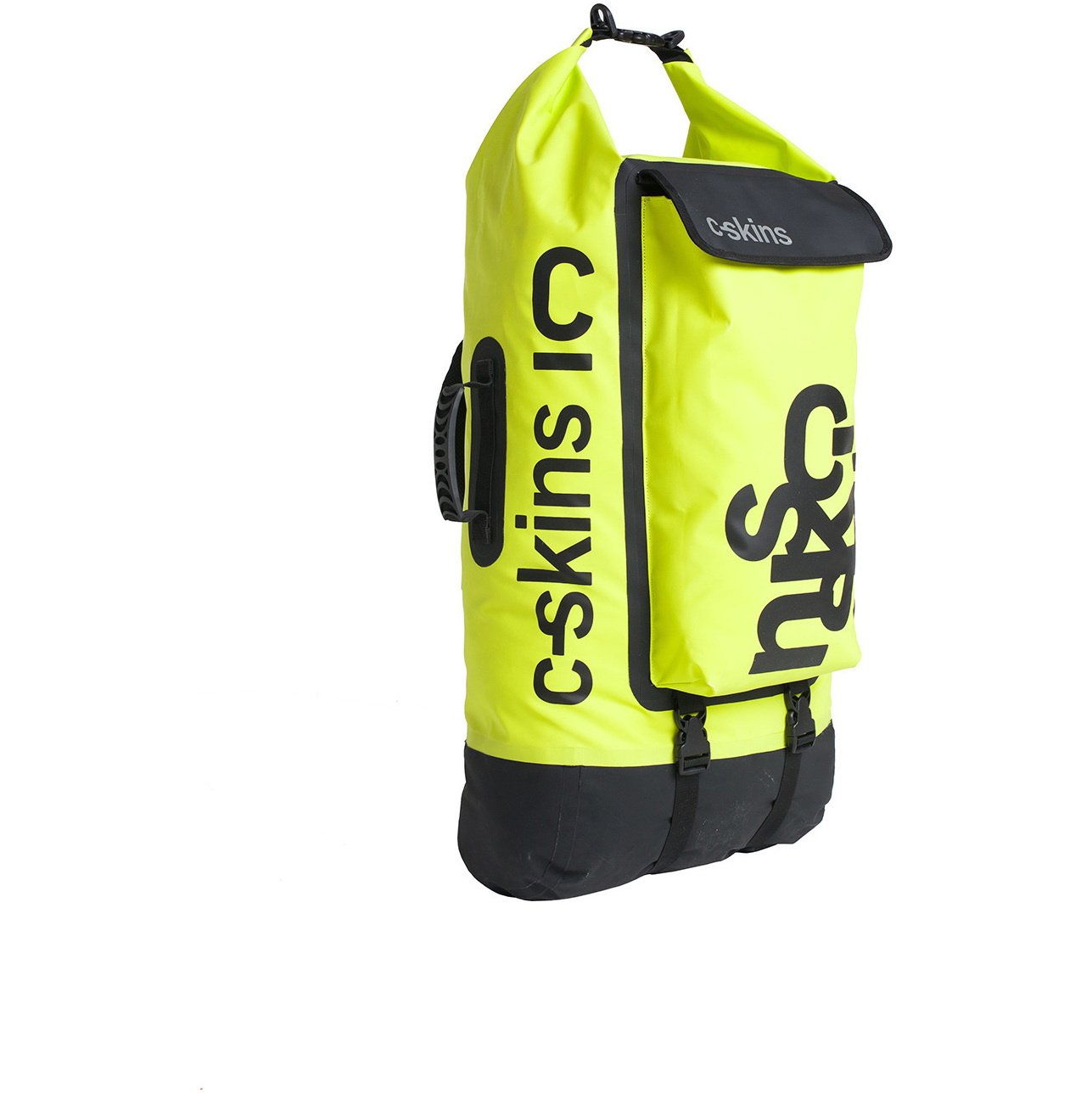 2026 C-skins Storm Chaser 80l Drybag C-dbp80 - Fluorescerend Geel