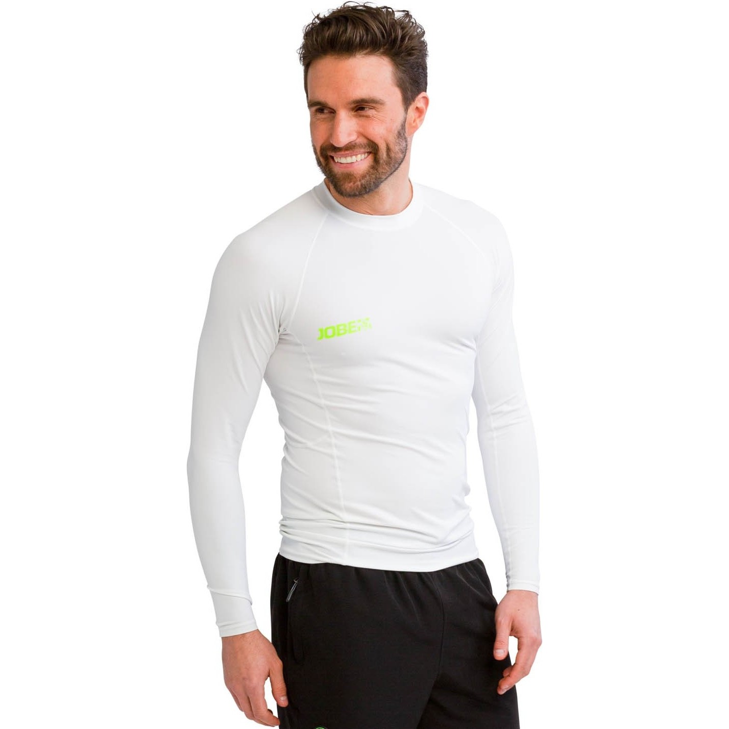 2026 Jobe Heren Lange Mouw Lycra Vest 544023002 - Wit