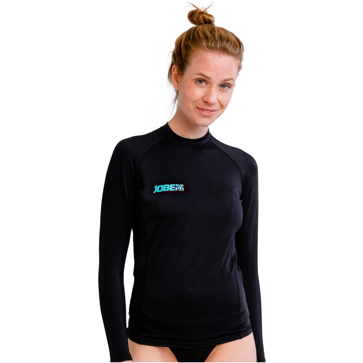 2026 Jobe Vrouwen Lange Mouw Lycra Vest 544123002 - Zwart