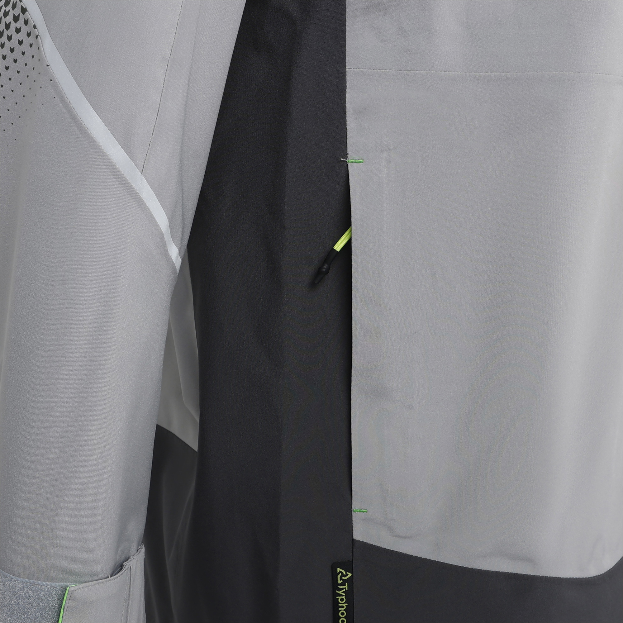 2026 Typhoon Performance Zeiljacket P2037 - Slate / Lime