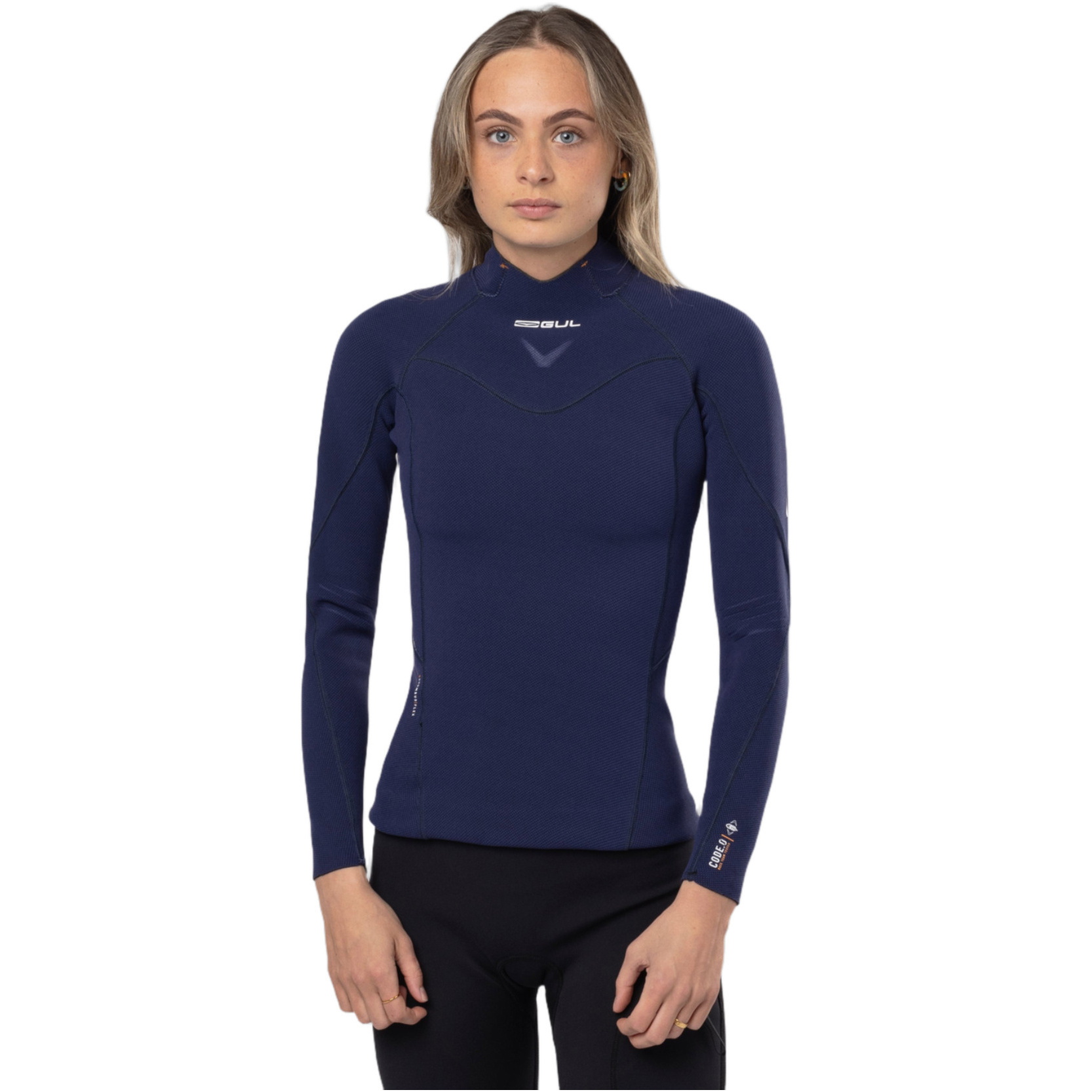 2026 Gul Dames Code Zero 1mm Naeco Fl Thermo Top AC0112 - Black / Blue