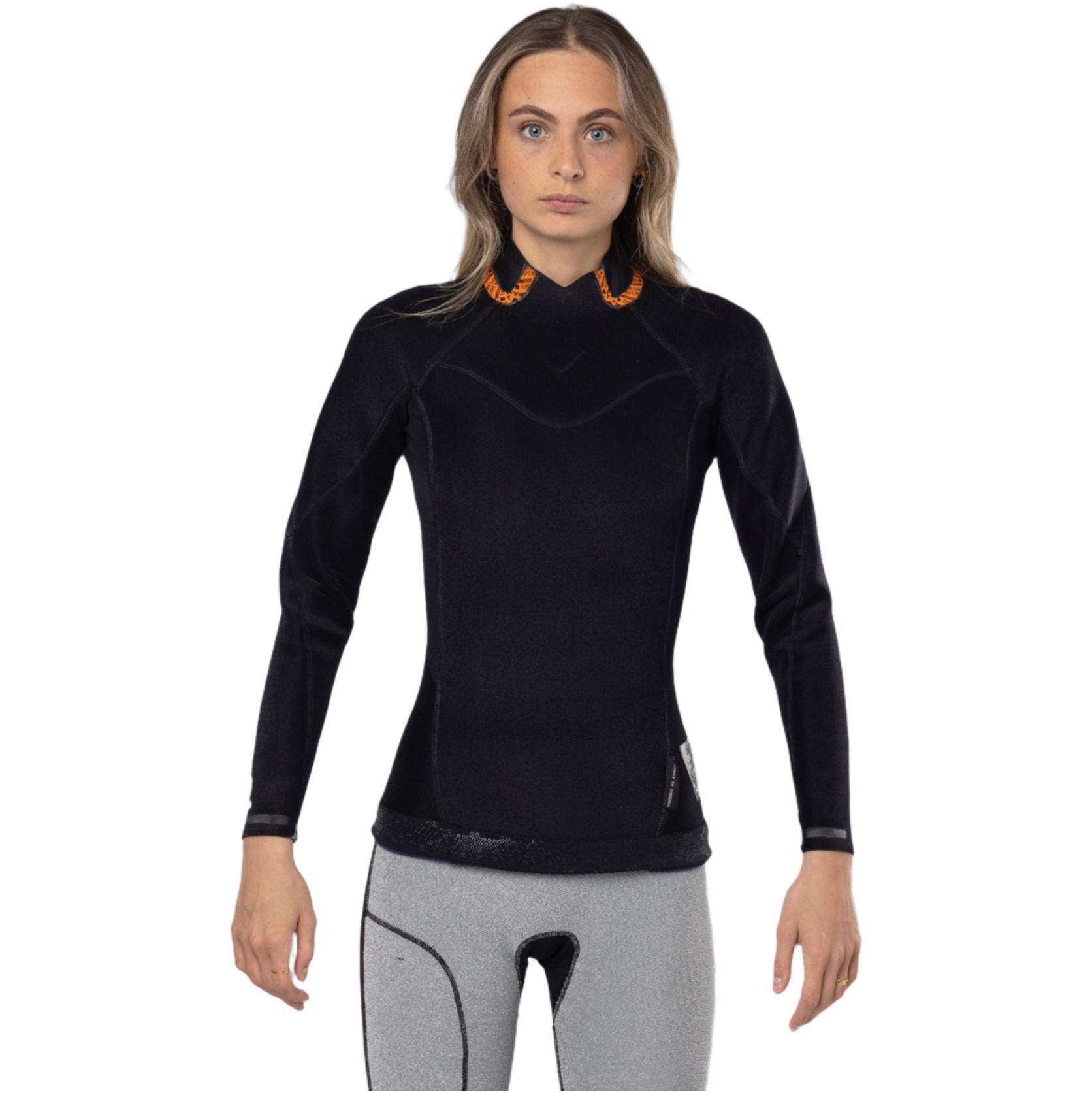 2026 Gul Dames Code Zero 1mm Naeco Fl Thermo Top AC0112 - Black / Blue