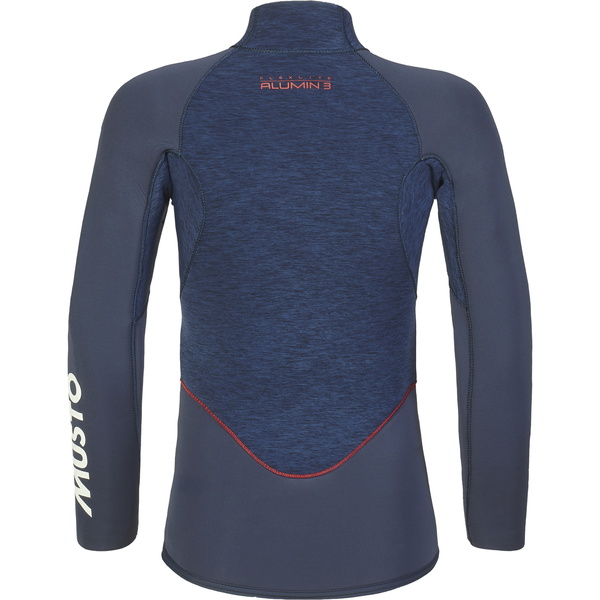 2026 Musto Junior Flexlite Alumin 3.0 Top Met Lange Mouwen 82079 - Mignight Mergel