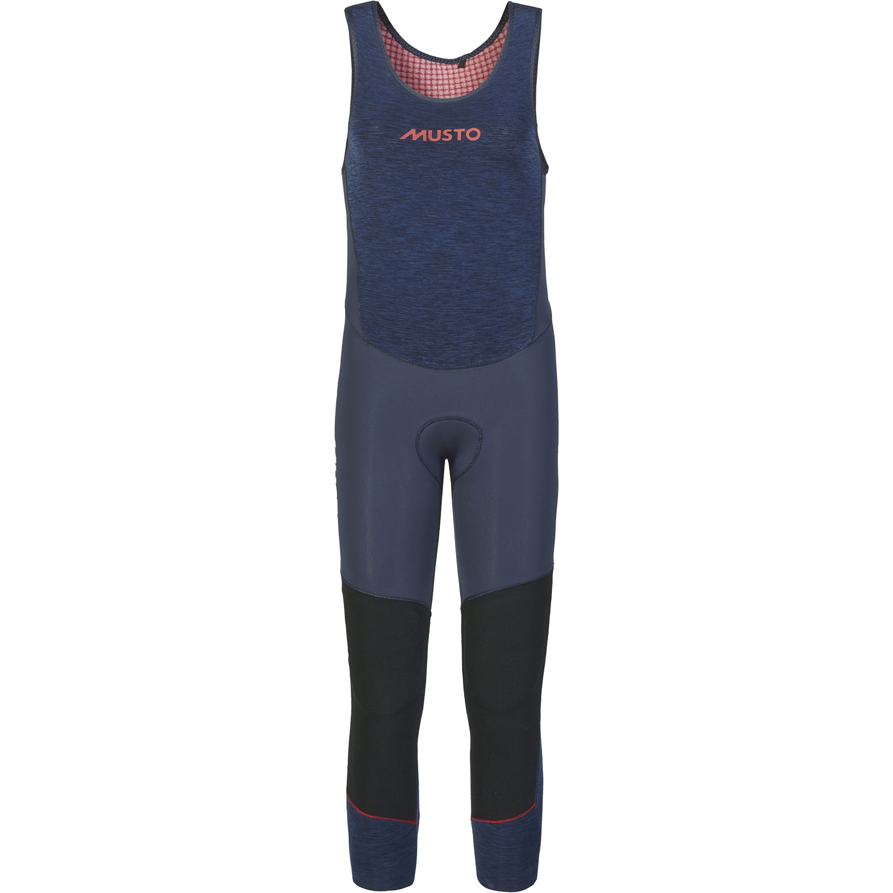 2026 Musto Junior Flexlite Alumin 3mm Ritssluiting-vrij Long John 82080 - Midnight Marl