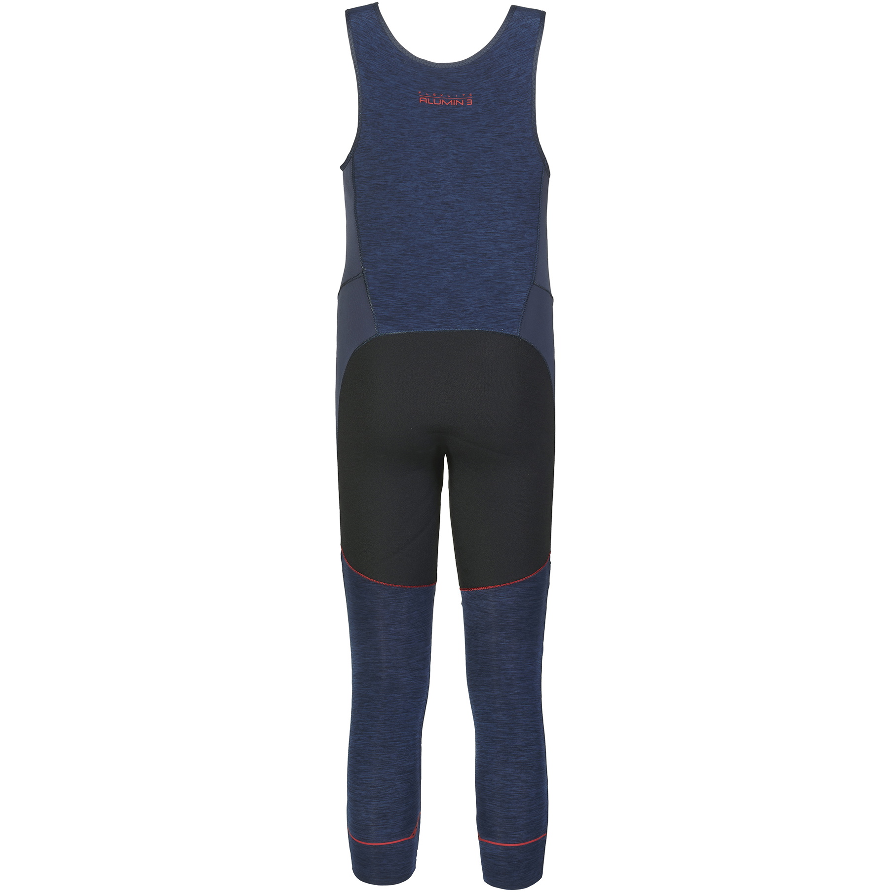 2026 Musto Junior Flexlite Alumin 3mm Ritssluiting-vrij Long John 82080 - Midnight Marl