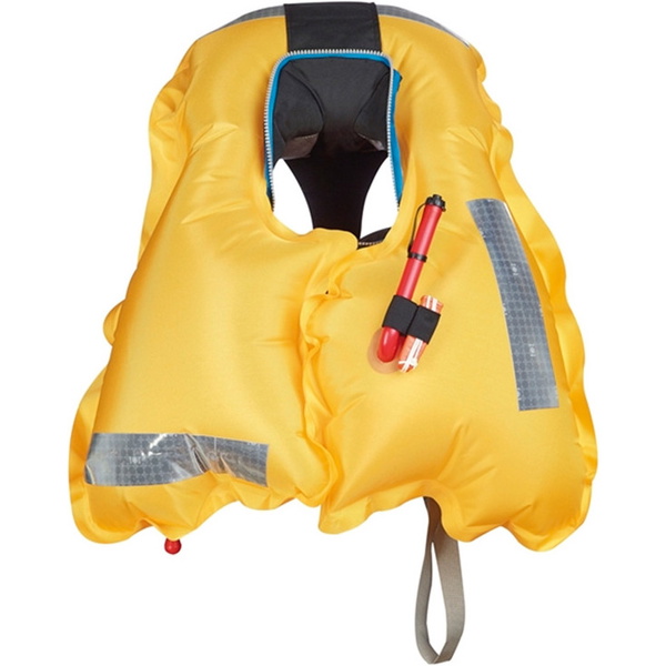 2026 Crewsaver Crewfit 180N Pro automatisch met harnas Zwemvest Zwart 9025BKA + GRATIS LICHT