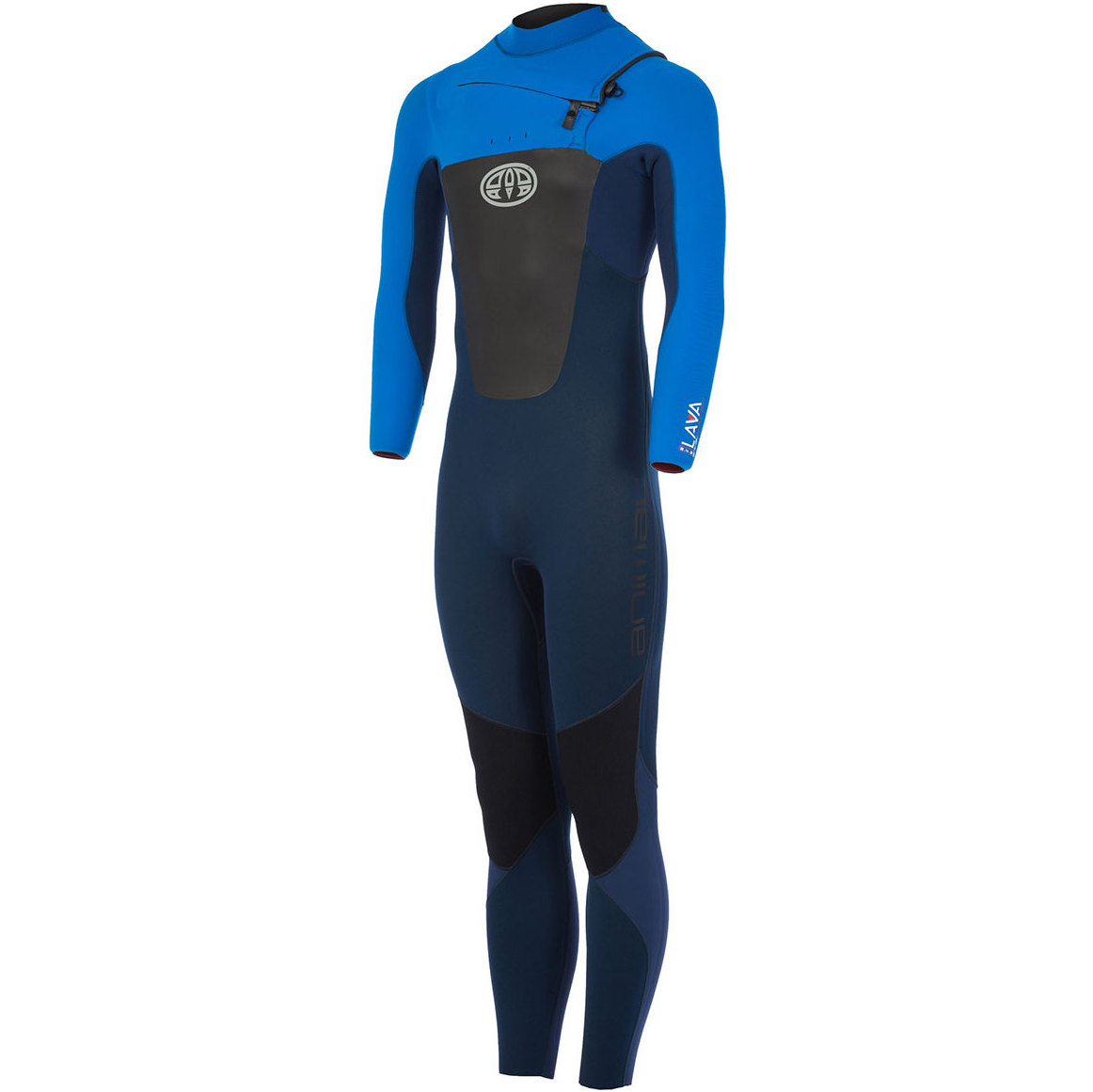 Animal Lava 5/4/3mm Gbs Chest Zip Wetsuit Dark Navy Aw7wl103