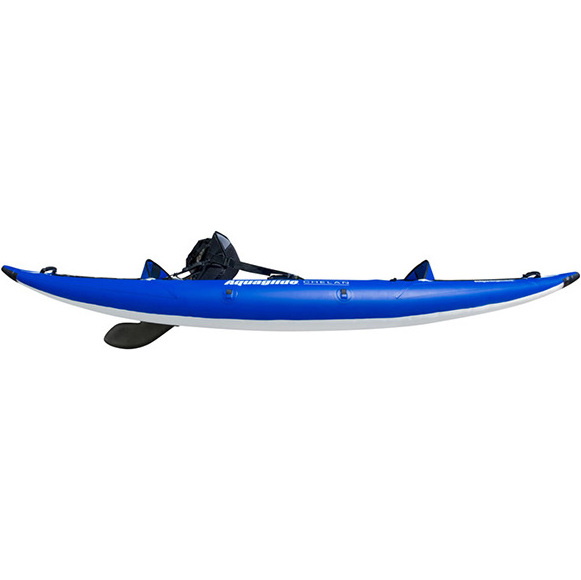 2019 Aquaglide One 1 Man Hogedruk Opblaasbare Kajak Blauw - Kajak Alleen Agche1