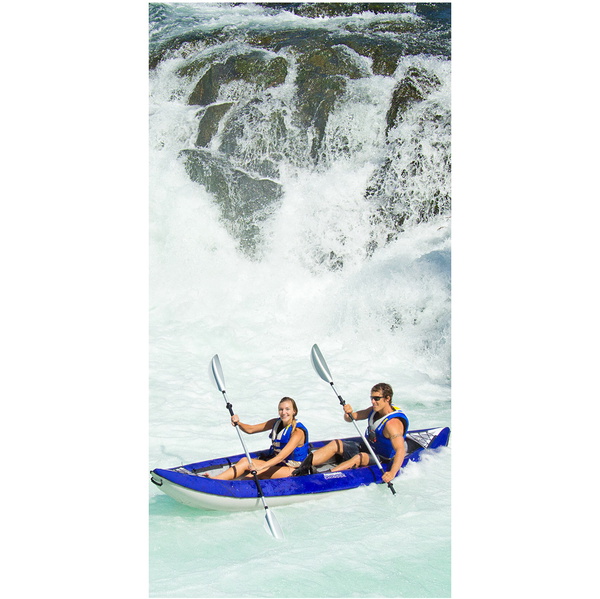 2026 Aquaglide Chinook 2 Man Kayak Blue - Alleen Kajak