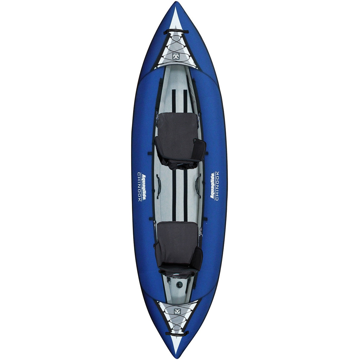 2026 Aquaglide Chinook 2 Man Kayak Blue - Alleen Kajak