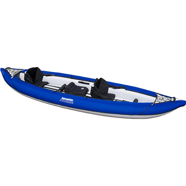 2026 Aquaglide Chinook Tandem XL Opblaasbare Kajak Blauw & 2 Peddels & Pomp