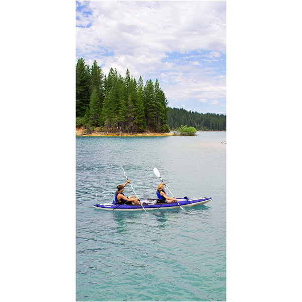 2026 Aquaglide Columbia XP Tandem 3 Man XL Kayak + 2 FREE PADDLES + PUMP AGC3