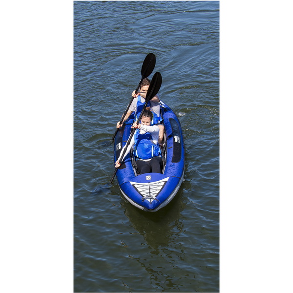 2026 Aquaglide Columbia XP Tandem 3 Man XL Kayak + 2 FREE PADDLES + PUMP AGC3