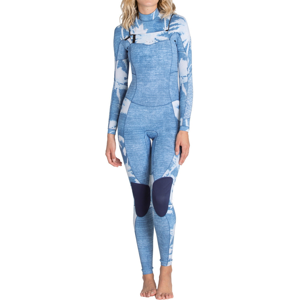 2017 Billabong Ladies Salty Dayz 3 / 2mm Borst Zip Wetsuit - Indigo Z43G04