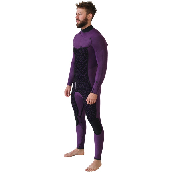 2020 Billabong Mannen Furnace Absolute 5/4mm Chest Zip Wetsuit Zwart Zand Q45m09