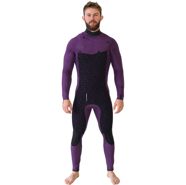 2020 Billabong Mannen Furnace Absolute 5/4mm Chest Zip Wetsuit Zwart Zand Q45m09