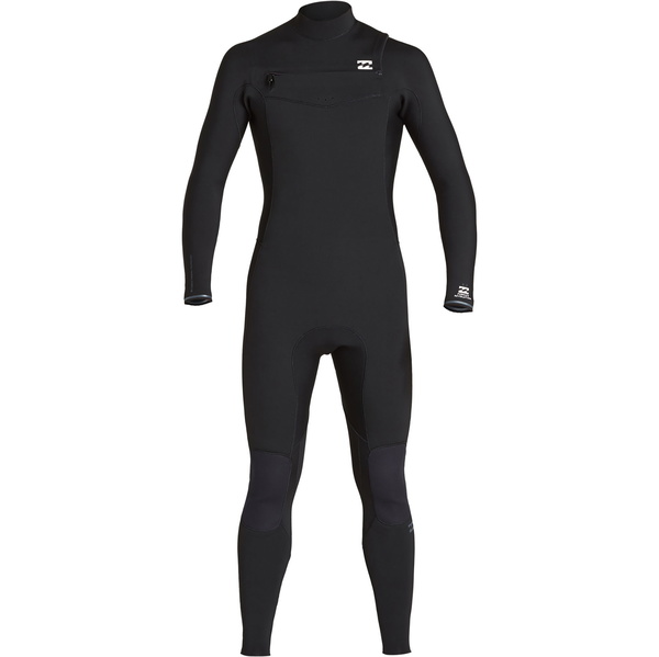 2020 Billabong Mannen Furnace Revolutie 5/4mm Chest Zip Wetsuit Zwart Q45m06