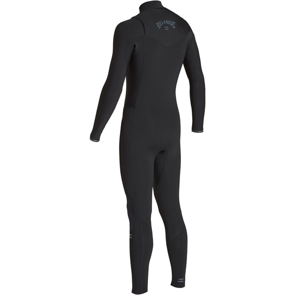 2020 Billabong Mannen Furnace Revolutie 5/4mm Chest Zip Wetsuit Zwart Q45m06