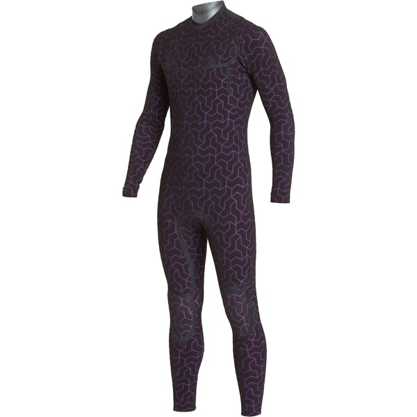 2019 Billabong Mannen Furnace Ultra 4/3mm Chest Zip Wetsuit Zwart Q44m02