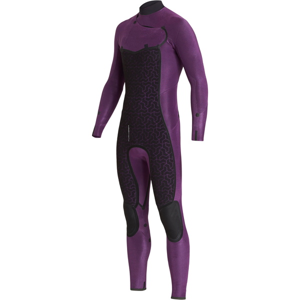 2019 Billabong Mannen Furnace Absolute 5/4mm Chest Zip Wetsuit Zwart Q45m09