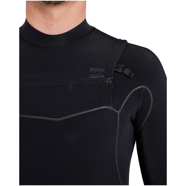 Billabong Furnace Carbon Ultra 4/3mm Wetsuit Met Chest Zip Zwart L44M01