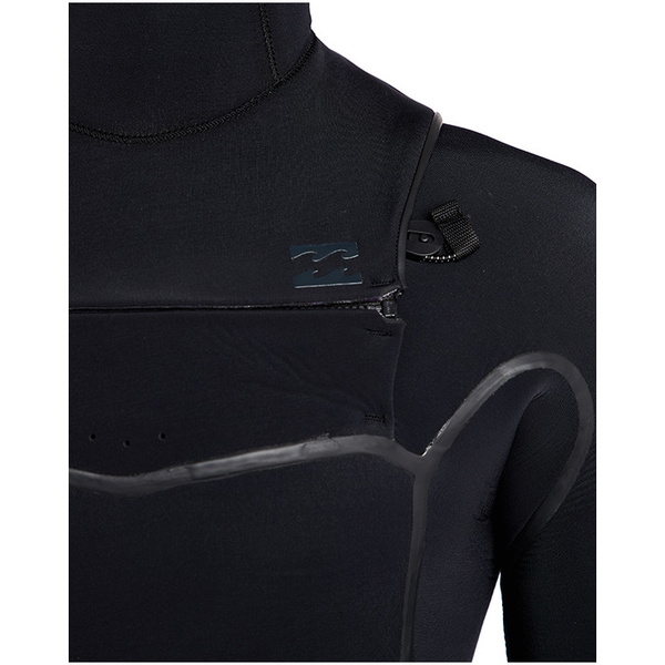 Billabong Furnace Carbon Ultra Hooded 6/5mm Wetsuit Met Chest Zip Zwart L46M01
