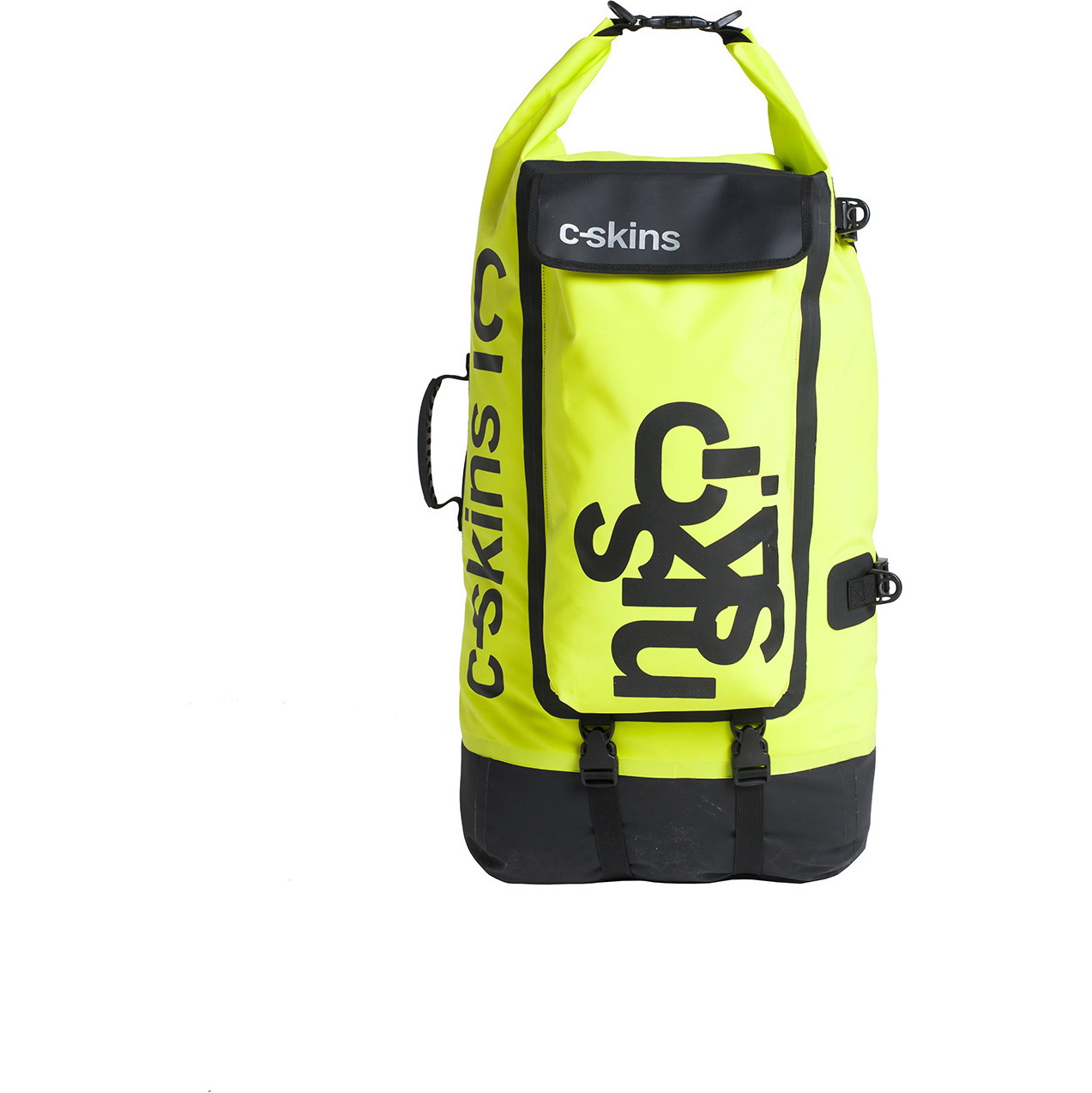 2026 C-skins Storm Chaser 80l Drybag C-dbp80 - Fluorescerend Geel