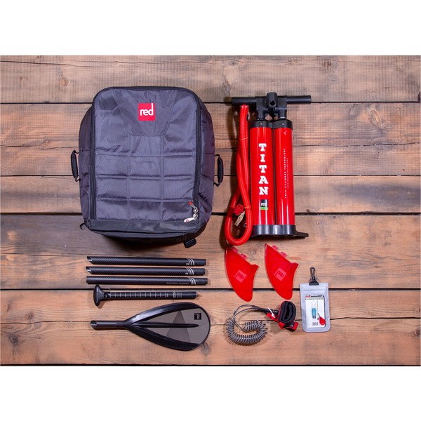 Red Paddle Co 9'6 Compact Opblaasbaar Sup Pakket 2020 - Board, Tas, Pump, Paddle & Leash