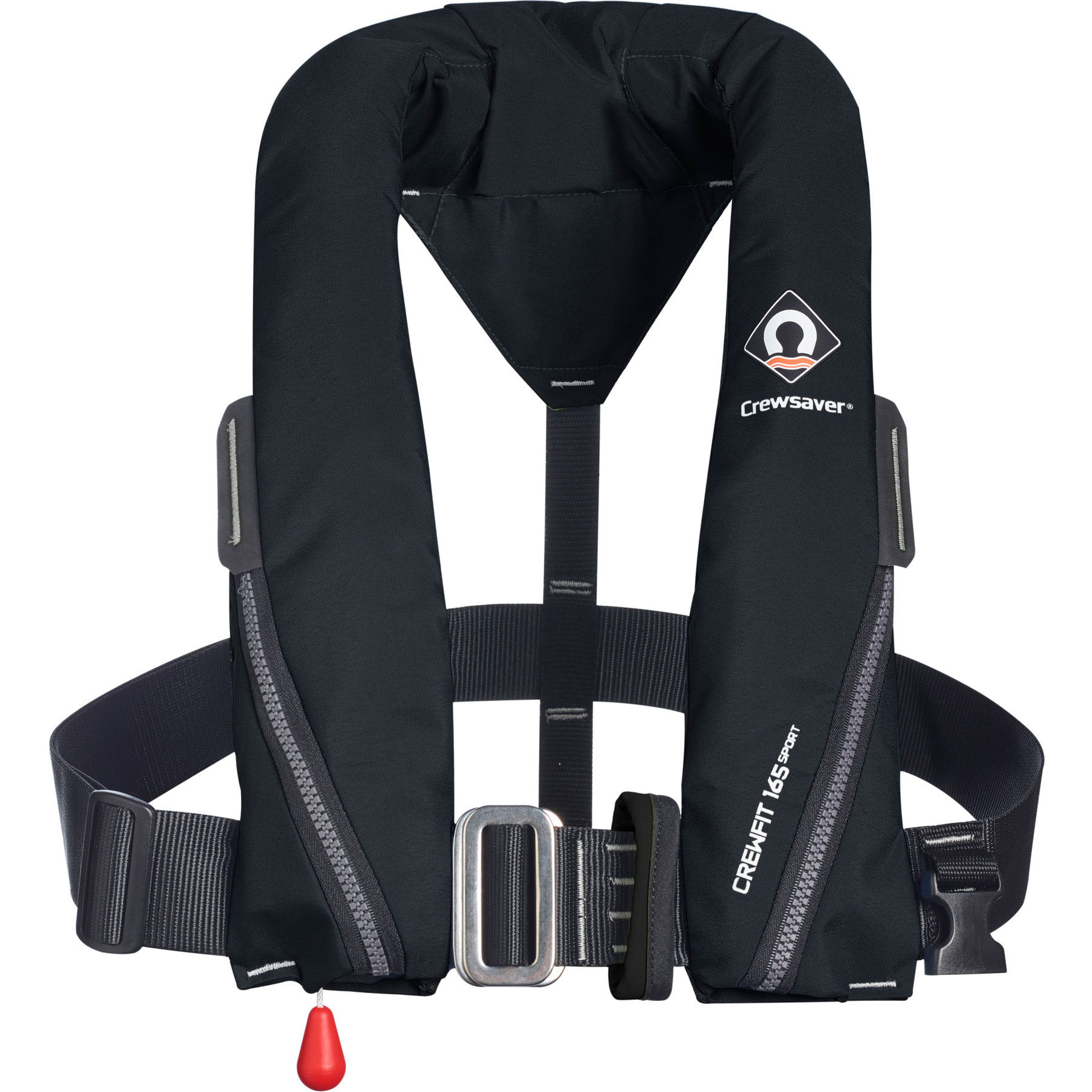 2026 Crewsaver Crewfit 165n Sport Automatisch Harnas Reddingsvest 9715bla - Zwart
