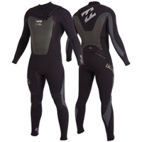 Foil 3/2mm NEW Chest Zip GBS SEALED SEAM Steamer Westuit D43M12 NEW 201BLACK. XL ONLY. LAST ONE