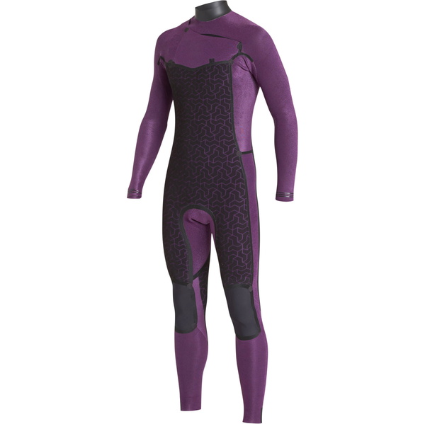 2020 Billabong Mannen Furnace Revolutie 5/4mm Chest Zip Wetsuit Zwart Q45m06