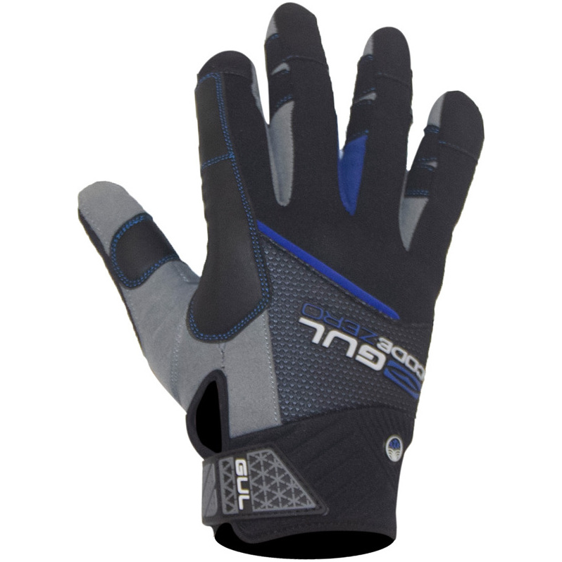 2025 Gul Junior Code Zero Winter Full Finger Zeilhandschoenen Zwart Gl1238-b6