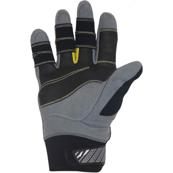 2025 Gul Junior Code Zero Zomer Full Finger Zeilhandschoenen Zwart Gl1239-b6