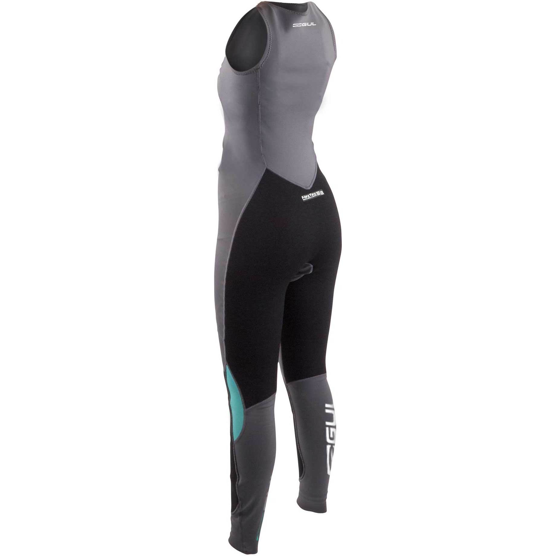 2025 GUL Dames Code Zero 1mm Long Jane Wetsuit CZ4310-B9 - Grey