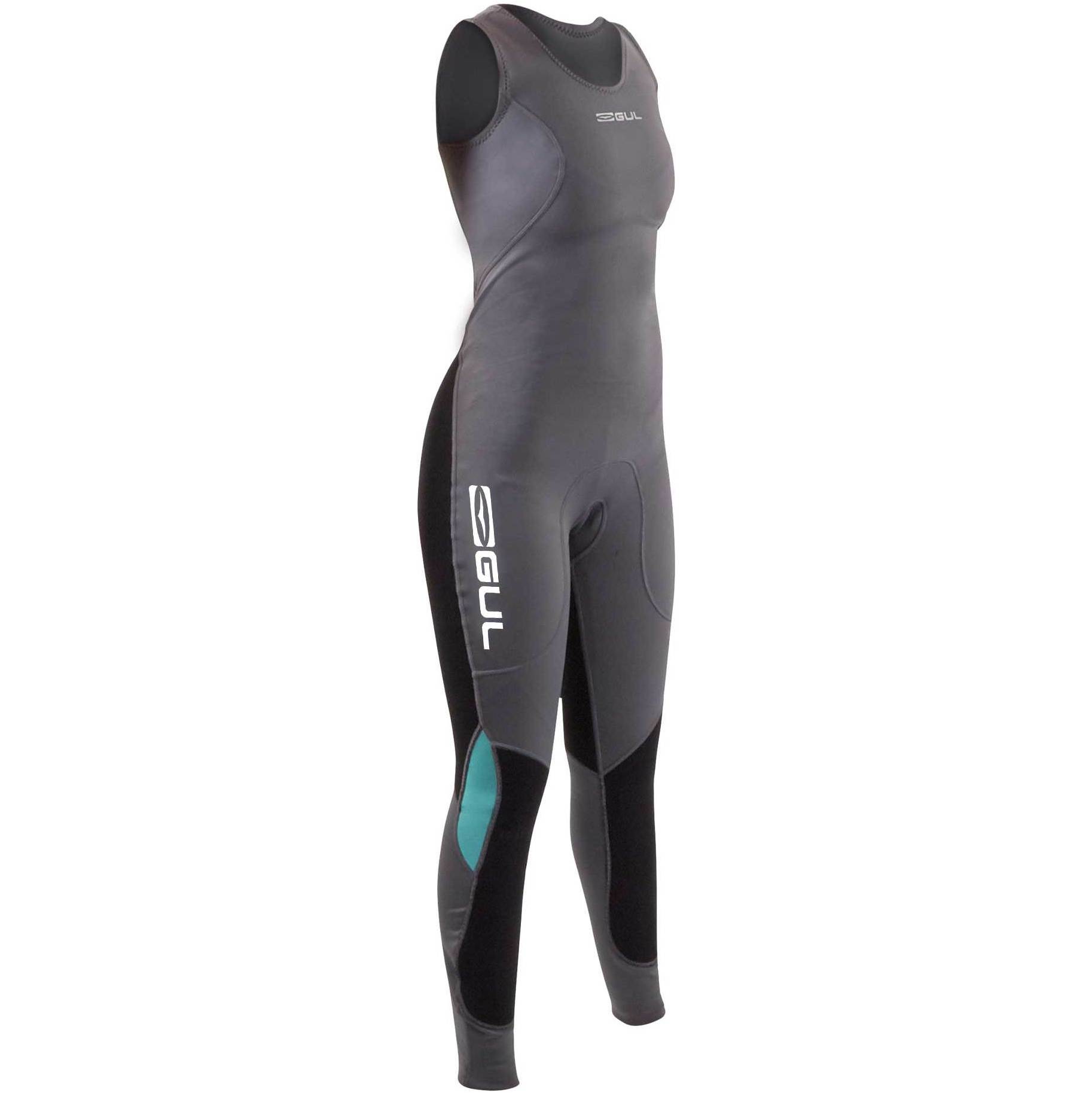 2025 GUL Dames Code Zero 1mm Long Jane Wetsuit CZ4310-B9 - Grey