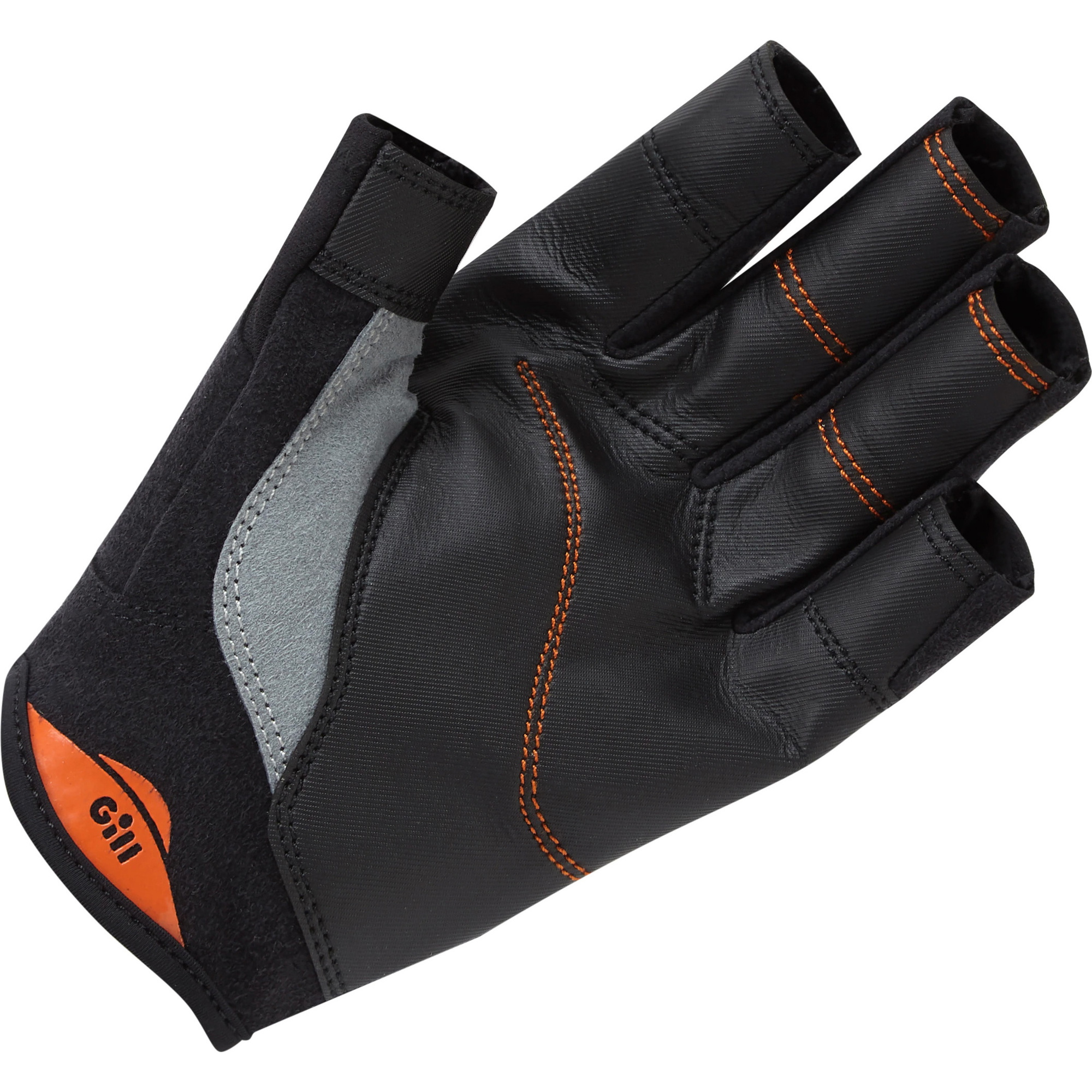 Gill Double Pack Championship Short & Long Finger Sailing Gloves - Black