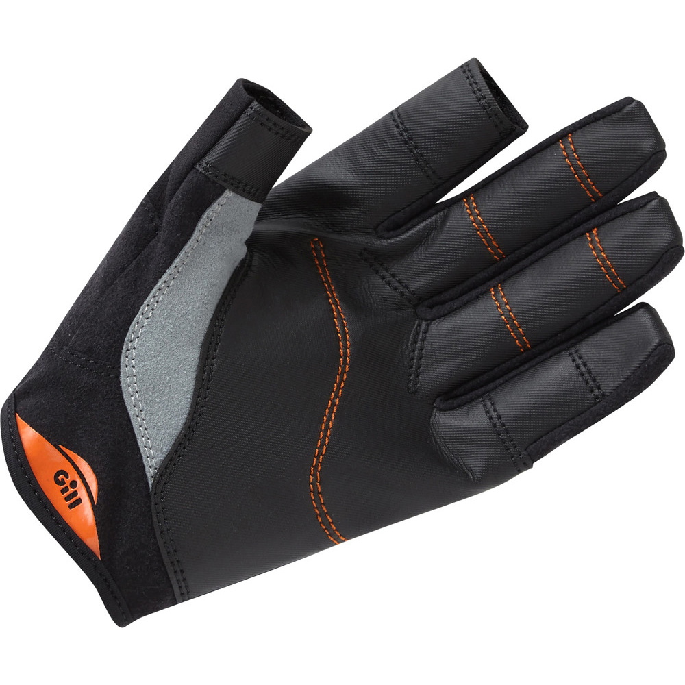 Gill Double Pack Championship Short & Long Finger Sailing Gloves - Black